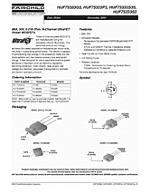DataSheet HUF75333P3 pdf